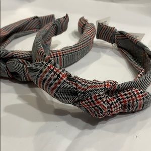 5 FOR $30! MIX & MATCH! Plaid “Tied” Headband!